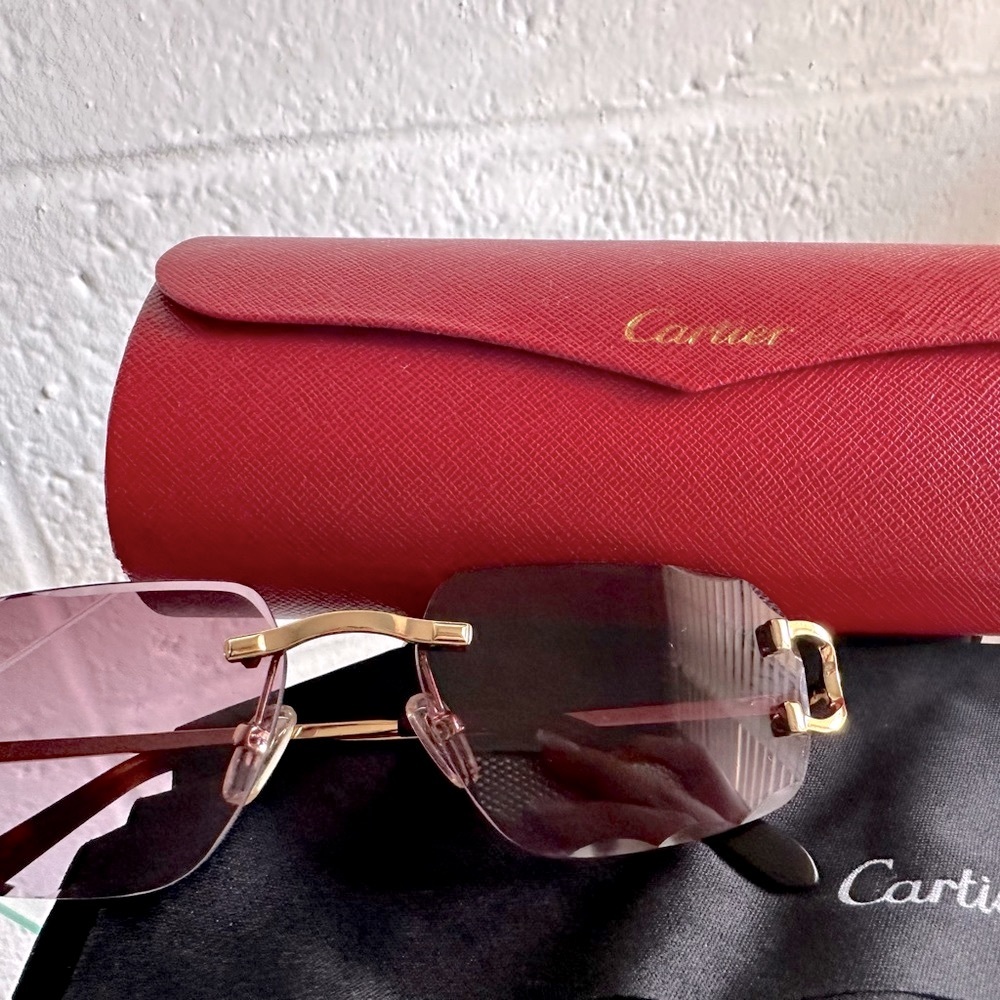 Cartier “Joe burrow” sunglasses